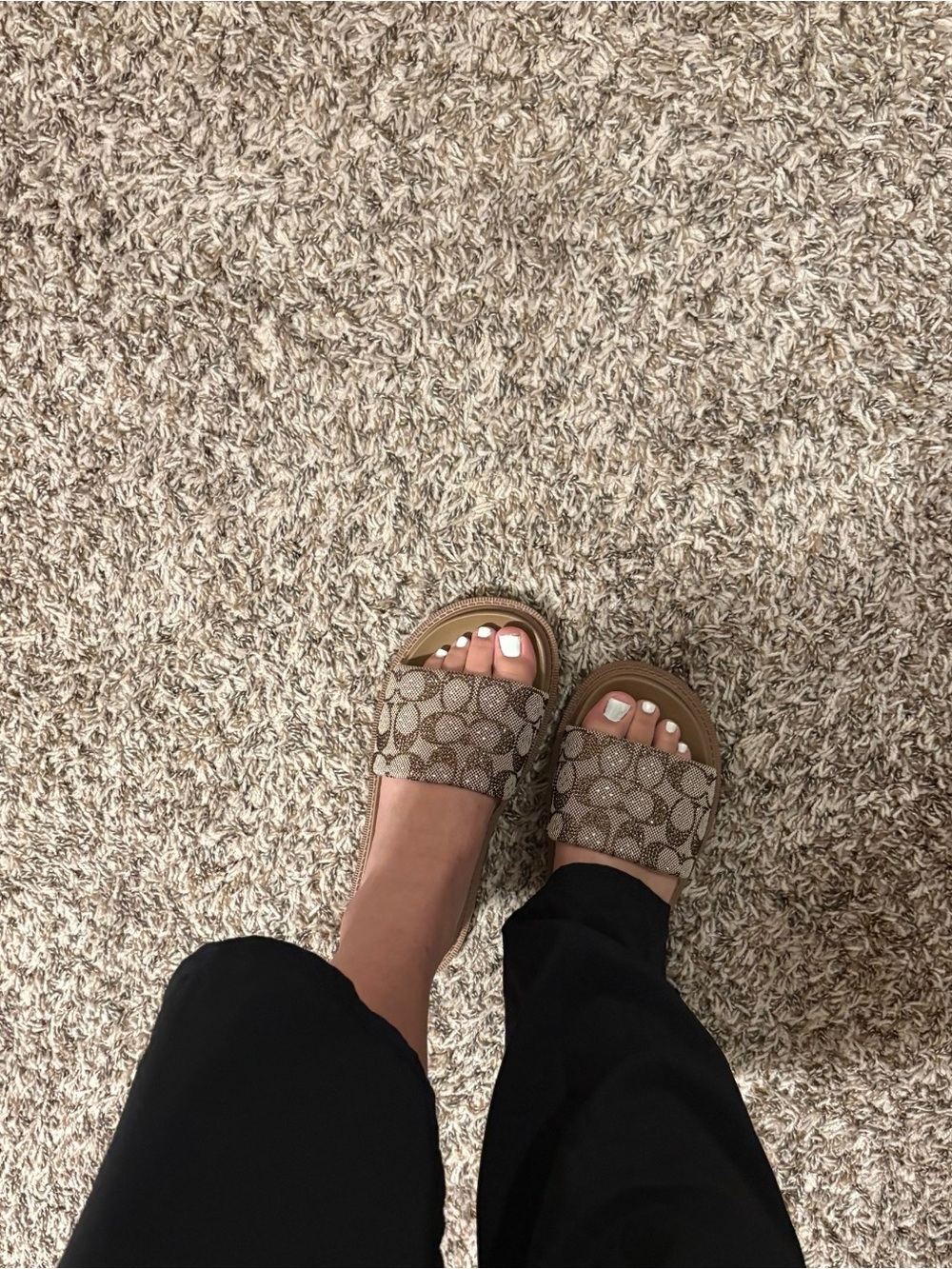 Coach Brynn Sandals Size 8 - Picture 2 of 3